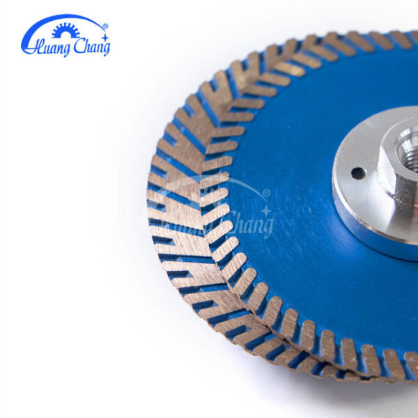 Circular Turbo Triangle Corrugation Diamond Saw Blade Cutting Disc for Granite - Image 8