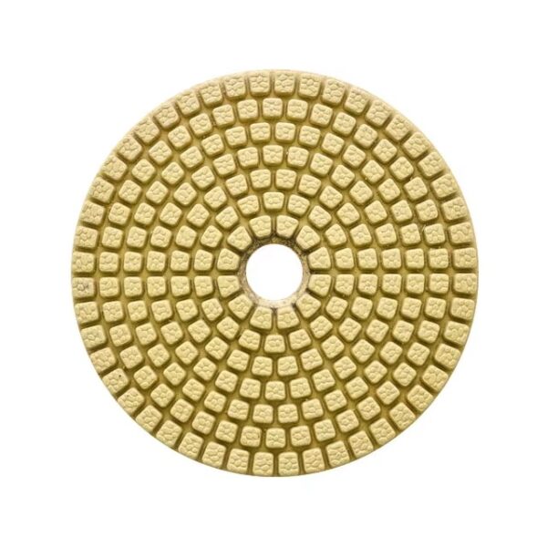 100mm 4 inch wet granite tools polishing pads Metal Wet Polishing Pads For  Stone