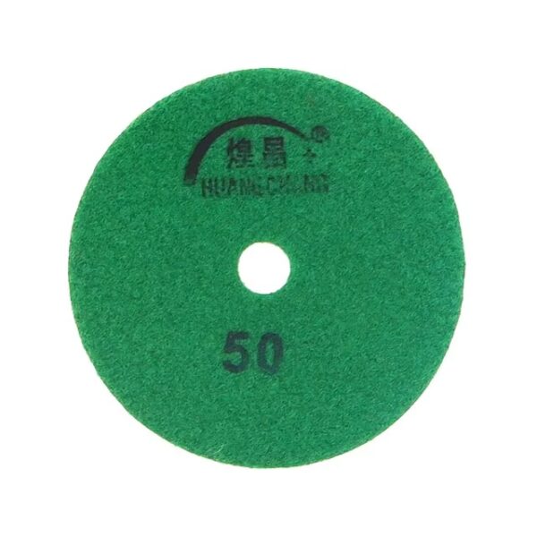 Hot selling three color machine resin handmade granite floor quartz marble stone 3mm wet diamond polishing pad - Image 5