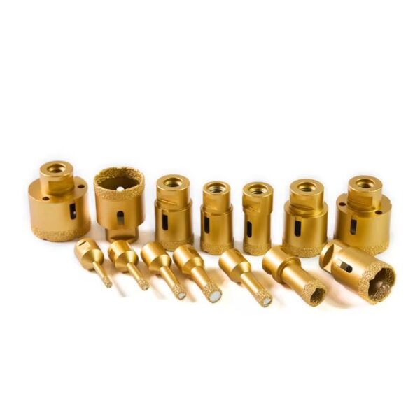 35mm Vacuum Brazed Diamond Drill Bits for Ceramic Tile Marble Granite-High Performance Hole Saw