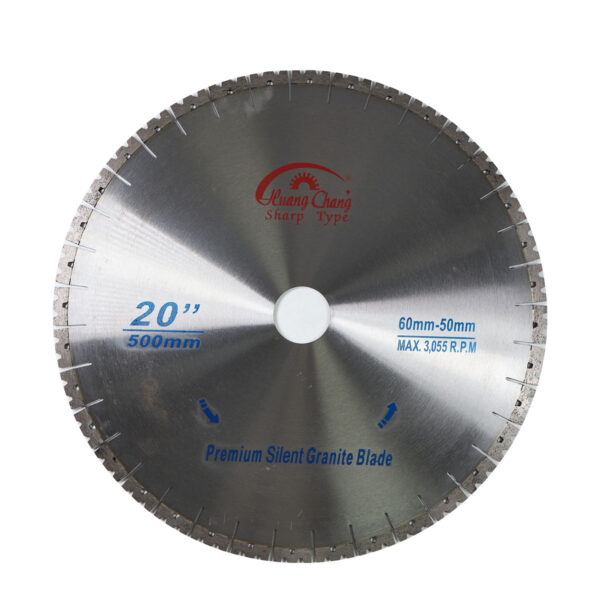 14 /16/18/20/24 inch silent diamond saw blade for granite marble