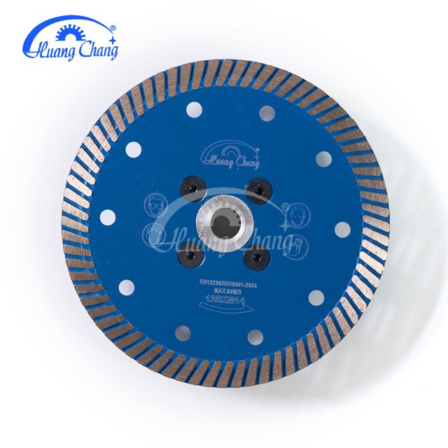 150mm Turbo Blade with Flange Diamond Marble Saw Blade