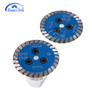 Professional 50mm diamond saw blade with M14 aluminium flange - ideal for tile, ceramic and natural stone