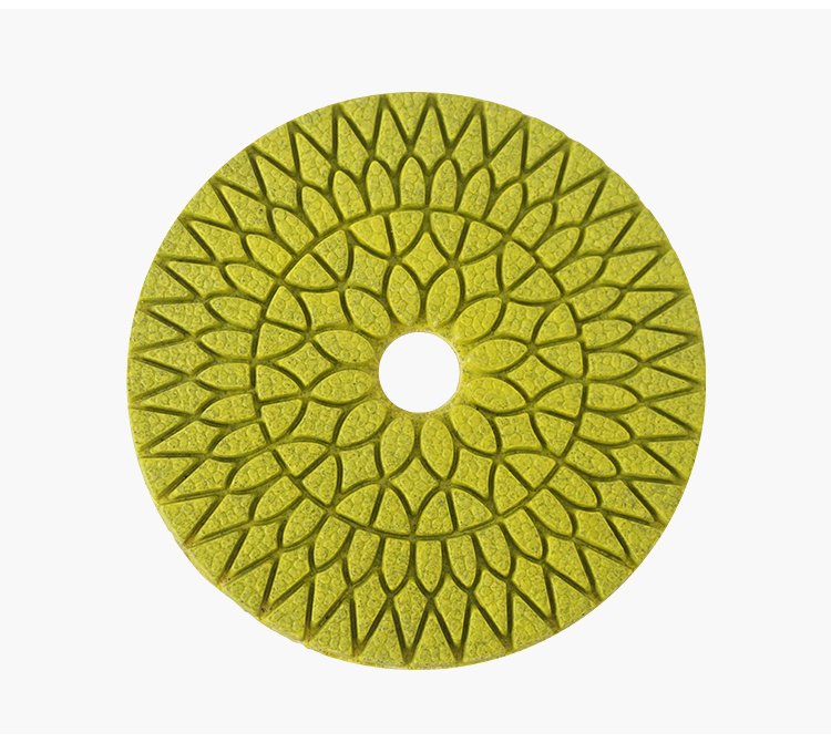 10 Pcs 4 Steps 100mm Top Marble Polishing Pads 4Inch Diamond Polishing Pad Granite Wet Flexible Polishing Pad WPD06,3