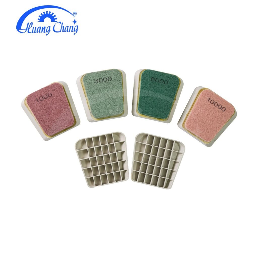 Sponge Diamond Polishing Pad For Marble Artificial Stone