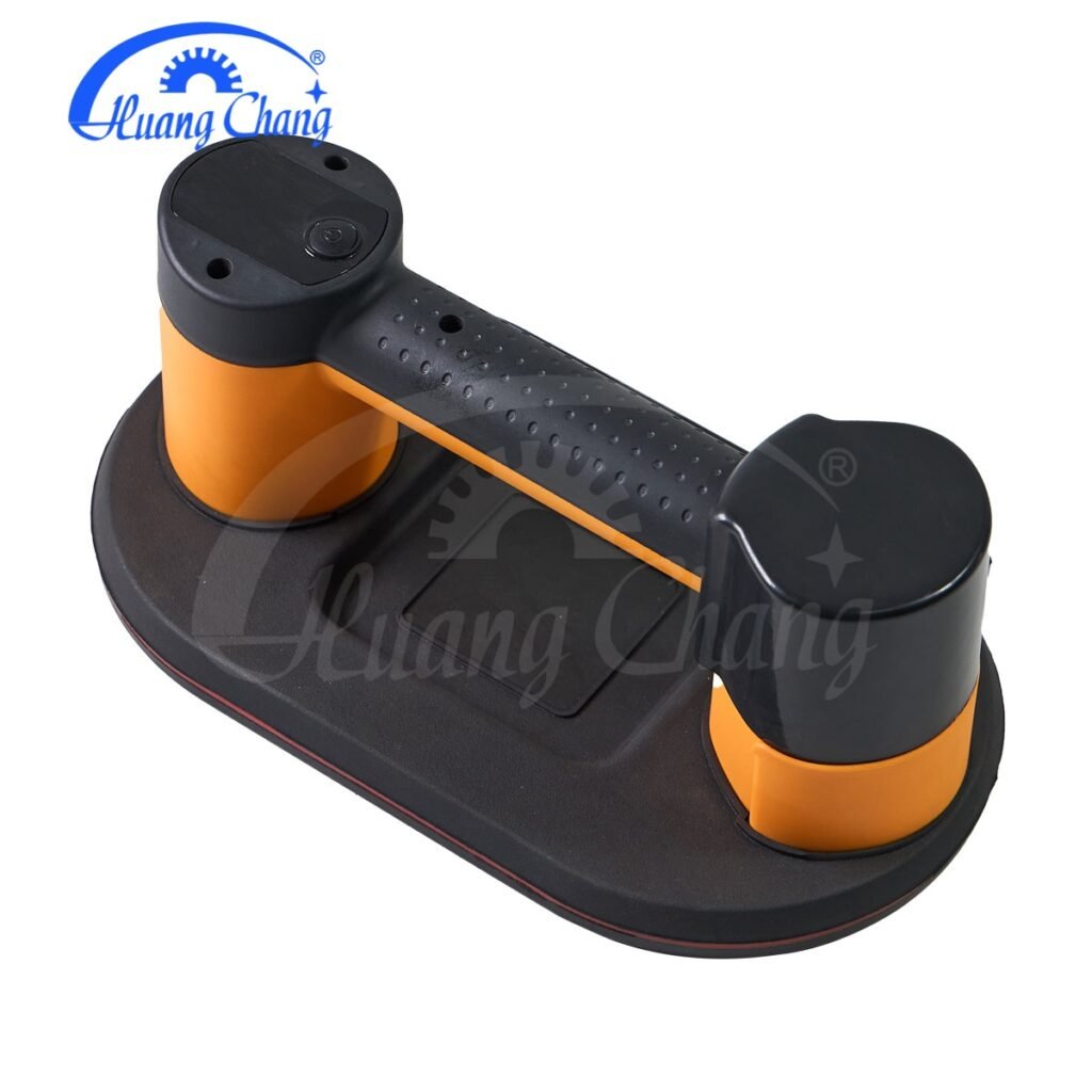 300kg electric suction cup with 2 x 2000 mAh batteries, suction for tiles, vacuum tile lifter with LCD display, suction tile lifter transport marble, glass, material transport, laminate