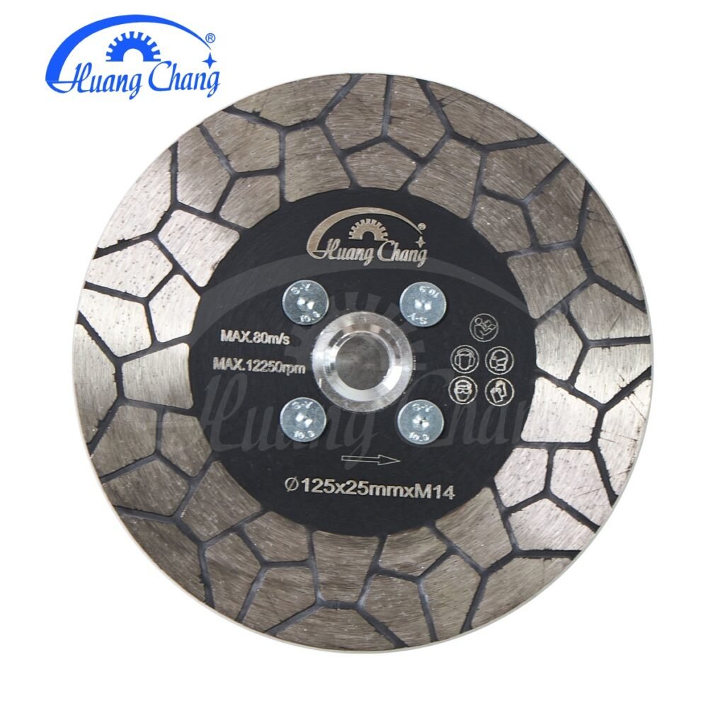 5 inch 125MM tile fine cutting and grinding saw blade without chipping thin diamond grinding disc angle grinder