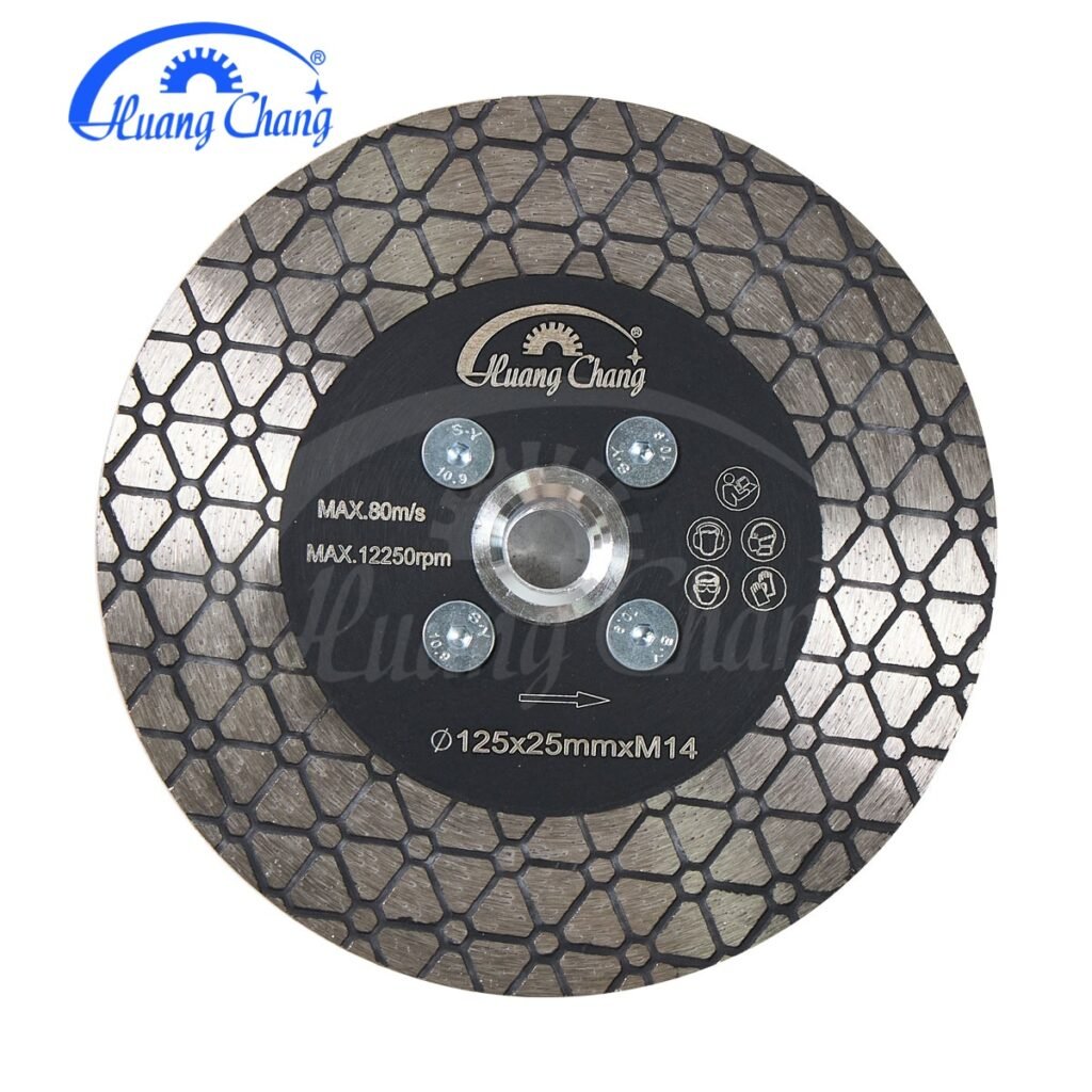 115mm/125mm diamond saw blade, diamond cutting blade for tiles, porcelain and marble 1 piece