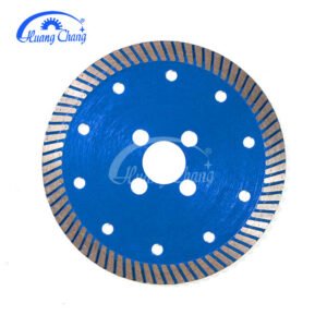 4-inch, 4.5-inch, 5-inch, 6-inch, 7-inch, 9-inch, 10-inch, 12-inch 1.2mm turbo diamond blades, featuring large X-shaped turbo diamond teeth for rapid cutting; diamond-coated cutting discs suitable for granite.