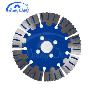 125mm Diamond Flush-Cut Segmented Turbine Diamond Saw Blade Cutting Disc For concrete, granite, quartz and stone