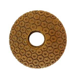 1PC 4-inch Dry Polishing Pad Ultra-Flexible Diamond Polishing Pad Suitable for Granite, Marble and Stone Grinding Wheels Power Tool Accessories