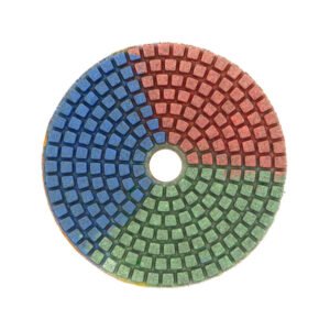4-inch 100mm wet-use granite and marble diamond polishing pad