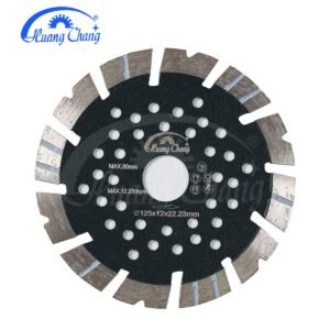 5-inch granite diamond saw blade, diamond cutting disc, suitable for hard concrete, reinforced concrete, masonry, basalt and engineered stone.
