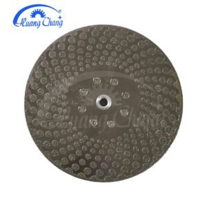 5-inch marble electroplated cup-shaped wheel hybrid type