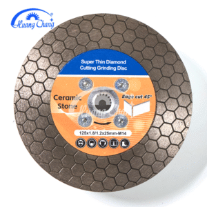 Cutting Saw Blade 5-inch Diamond Disc for Steel, Metal and Wood Cutting, Suitable for Angle Grinders For DIY and Professional Use