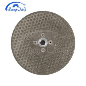 Diamond-coated multi-purpose cutting blade, suitable for limestone and marble | Continuous edge cutting without debris | Sanding and grinding | Built-in adapter