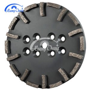 Diamond grinding discs – steel grinding plates suitable for concrete and terrazzo surfaces