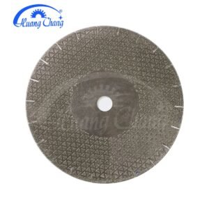 Electroplated saw blades for marble cutting Artificial stone star-pattern double-sided electroplated diamond saw blades Ceramic tile grinding and cutting