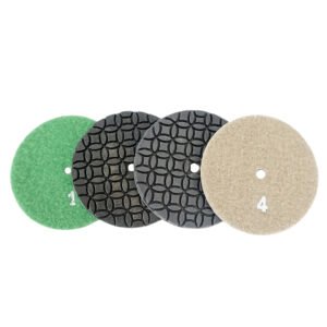 Four-Step Spherical Pattern Polishing Pad