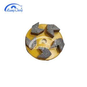 Terrazzo flooring, concrete, cement pavement, cured floor grinding panels