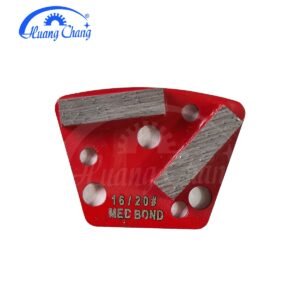 Trapezoidal HTC-style grinding shoes/wheels/plates - Medium bond - 30/40 grit